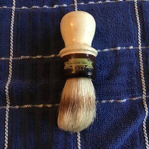 Vintage Rex Pure Bristle Shaving Brush - Made in West Germany - 4" Brush Nice